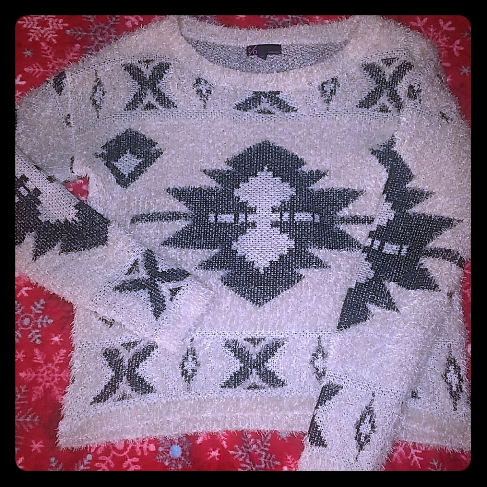 Fuzzy sweater